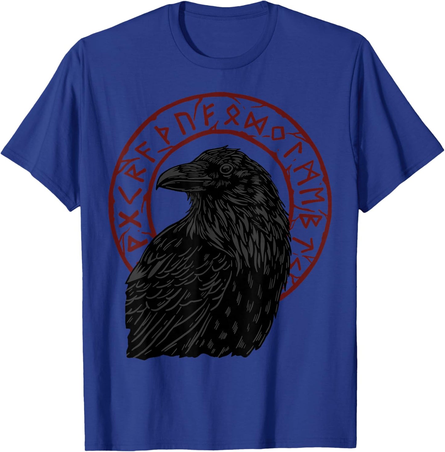 Ravens Viking Nordic Mythology Crows T-Shirt - T-Shirt | Royal