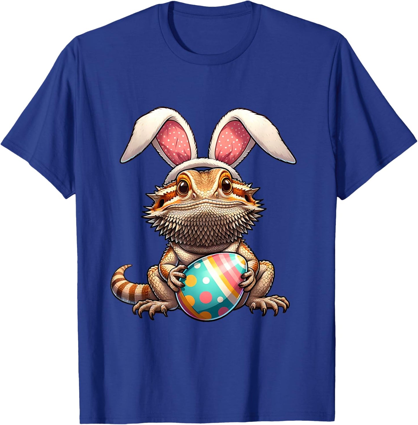 Easter Bearded Dragon Pets Pet Egg Eggs Bunny Rabbits T-Shirt - T-Shirt | Royal