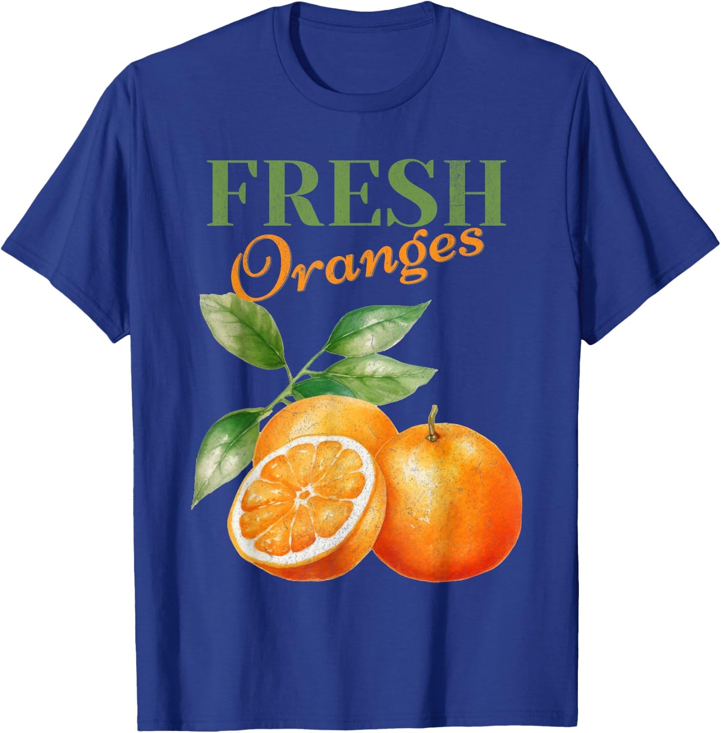 Fresh Oranges Homestead Homegrown Farmhouse Farmer T-Shirt - T-Shirt | Royal