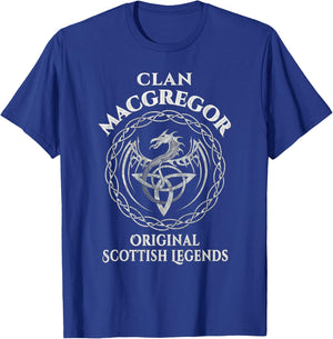 MacGregor Original Scottish Legends - MacGregor Family T-Shirt - T-Shirt | Royal