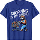 Shopping Is My Cardio Professional Shopper Grocery Delivery T-Shirt - T-Shirt | Royal