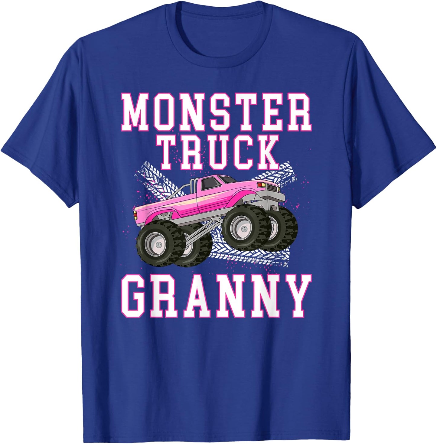 Monster Granny Monster Truck Granny Grandma T-Shirt - T-Shirt | Royal