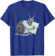 Funny Sleepy Snail Pajama Women Men Kids Boys And Girls T-Shirt - T-Shirt | Royal