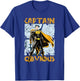 Captain Obvious Funny Sarcastic Graphic Novelty Superhero T-Shirt - T-Shirt | Royal