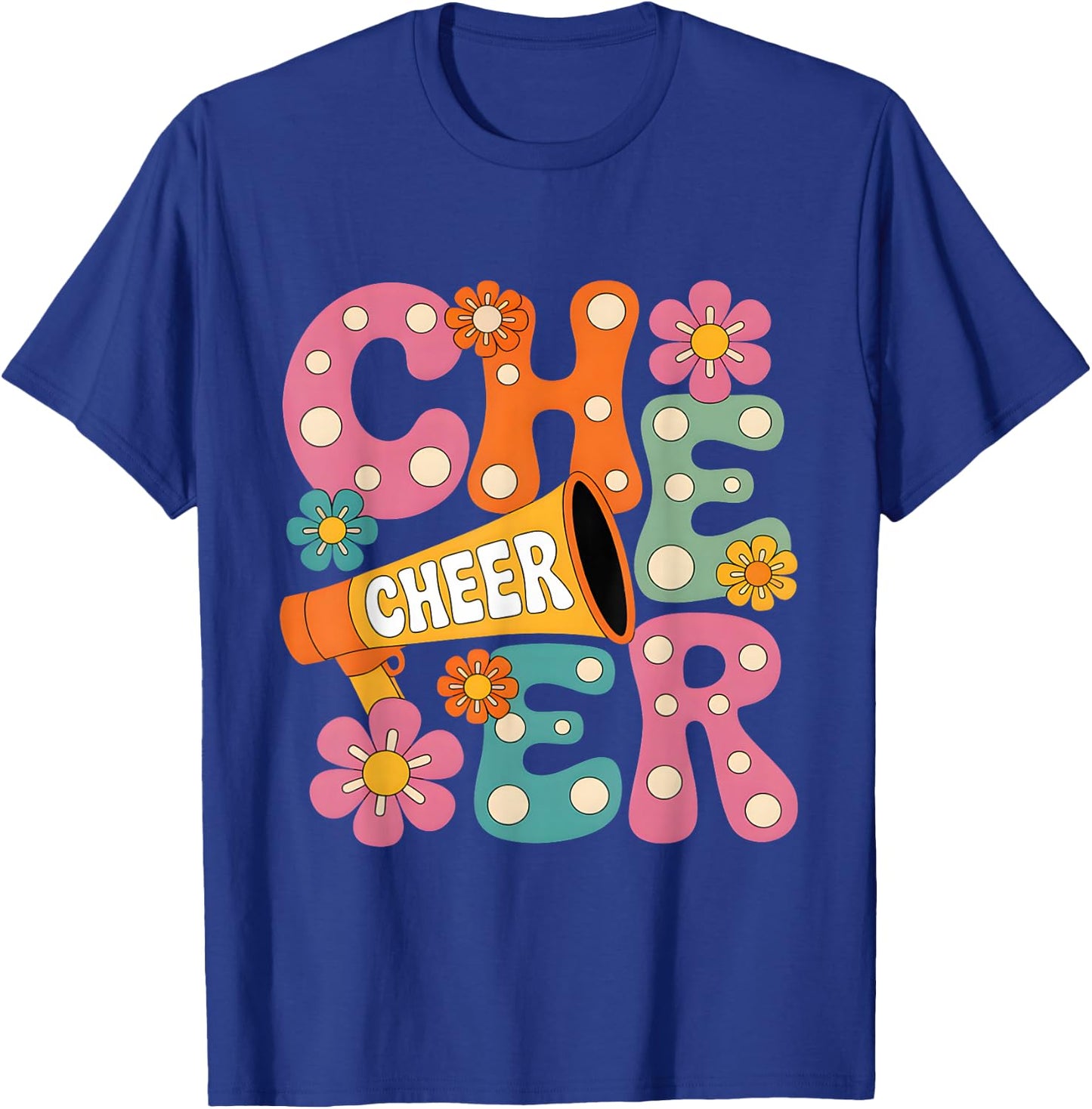 Cheerleading Cheer Team Cheerleader T-Shirt - T-Shirt | Royal