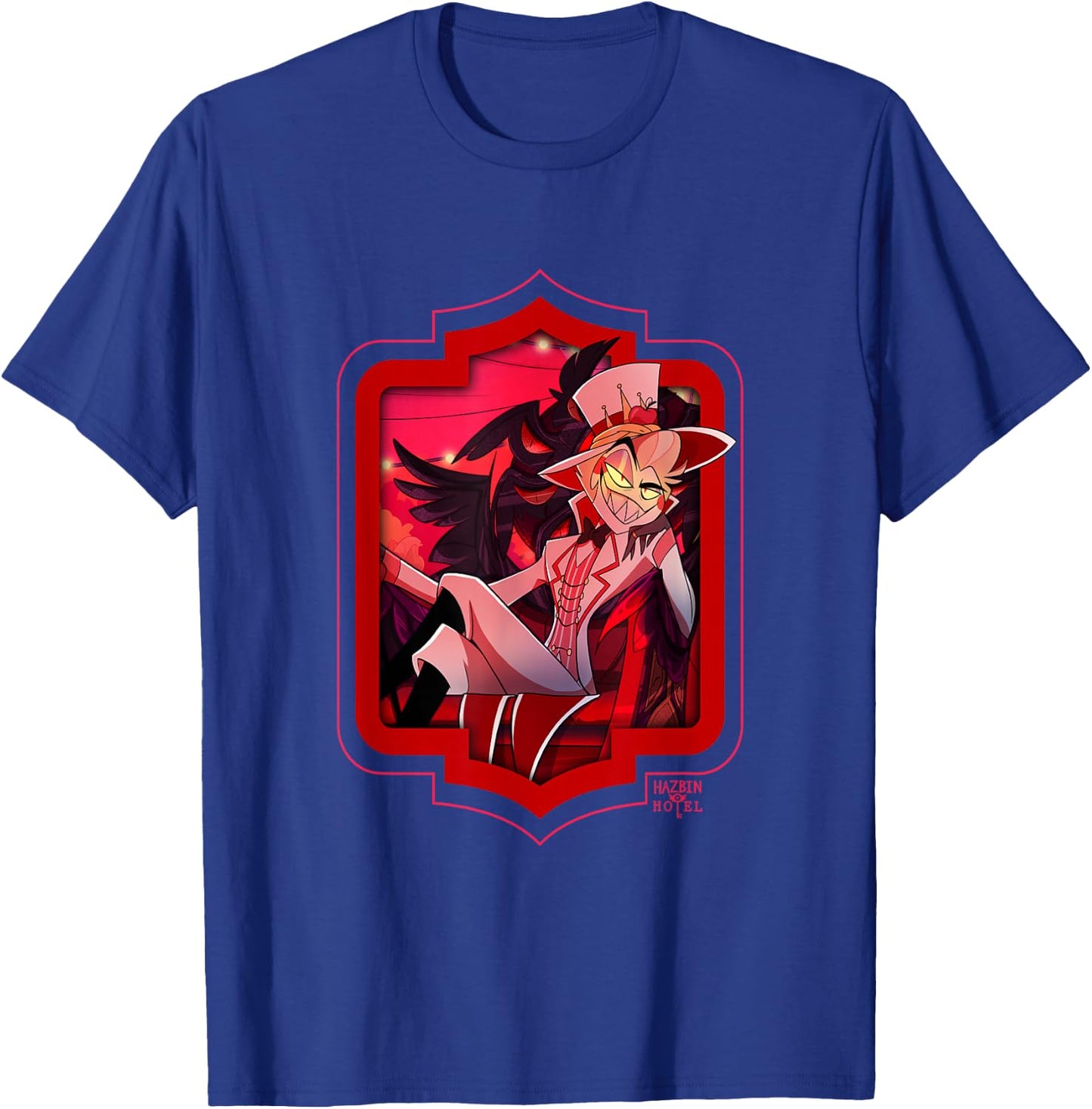 Hazbin Hotel - Lucifer , black T-Shirt - T-Shirt | Royal