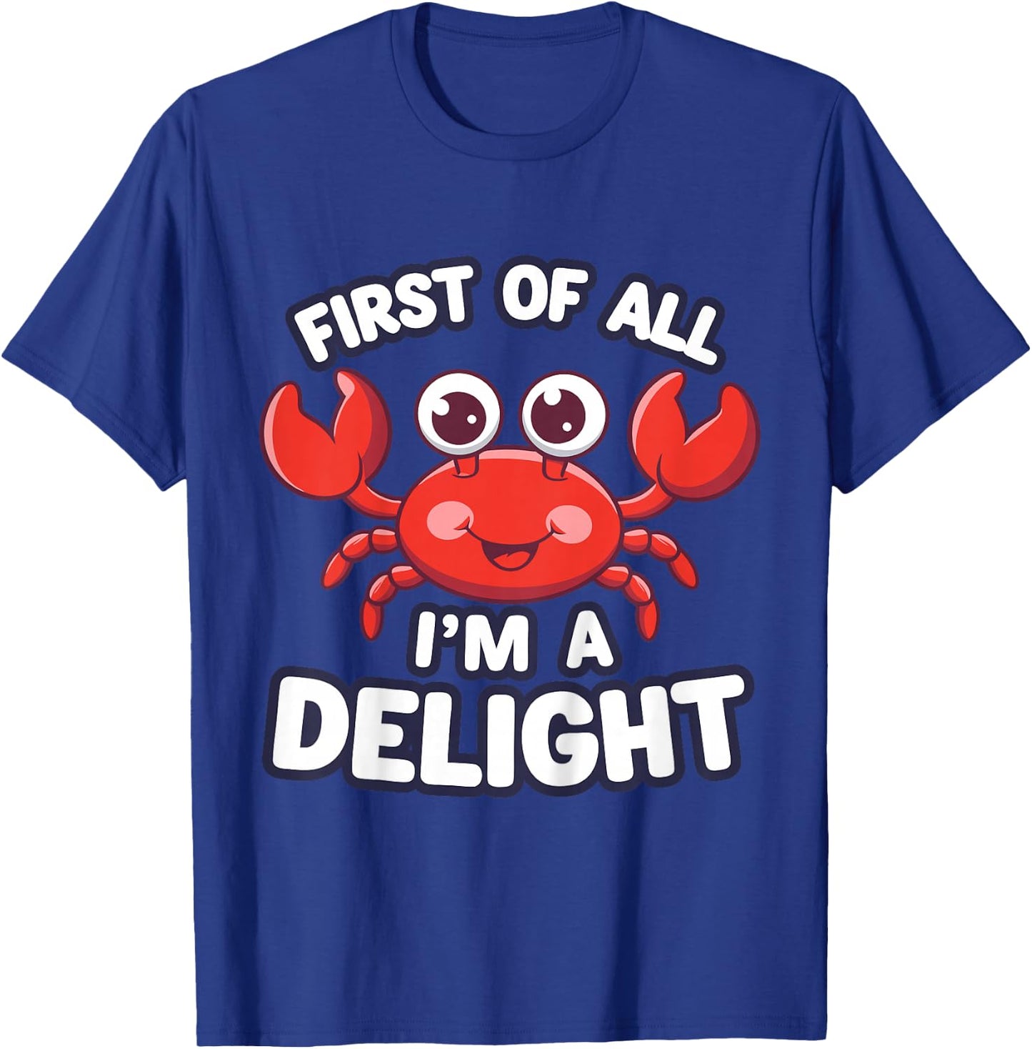 Hilarious Crab Kids T-Shirt - T-Shirt | Royal