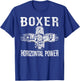 Boxer Motor Motorrad Biker Boxer Zweizylinder Motorrad T-Shirt - T-Shirt | Royal