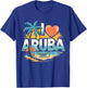I Love Aruba Souvenir T-Shirt - T-Shirt | Royal