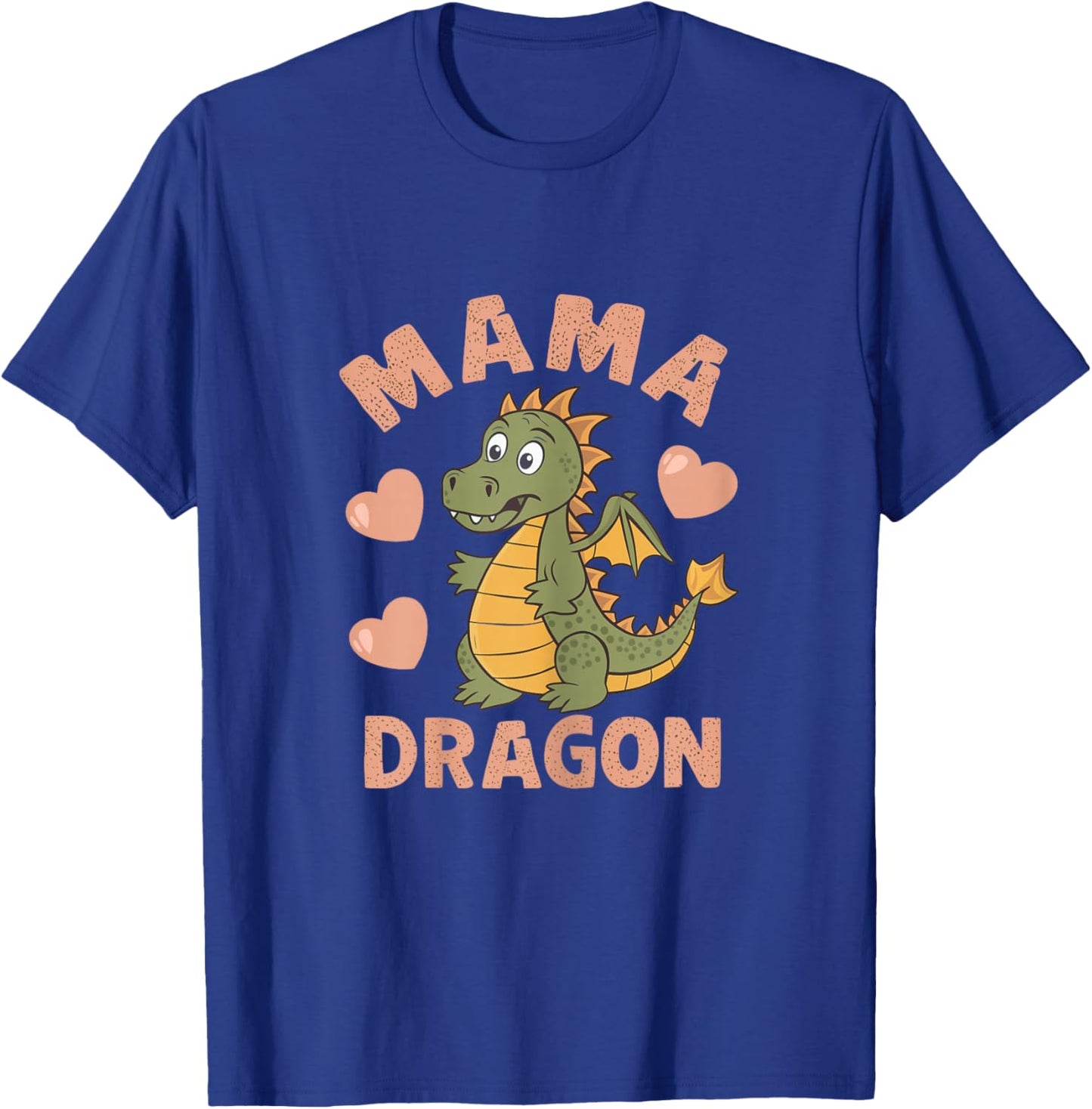 Mama Dragon Matching Family Mom Mother T-Shirt - T-Shirt | Royal