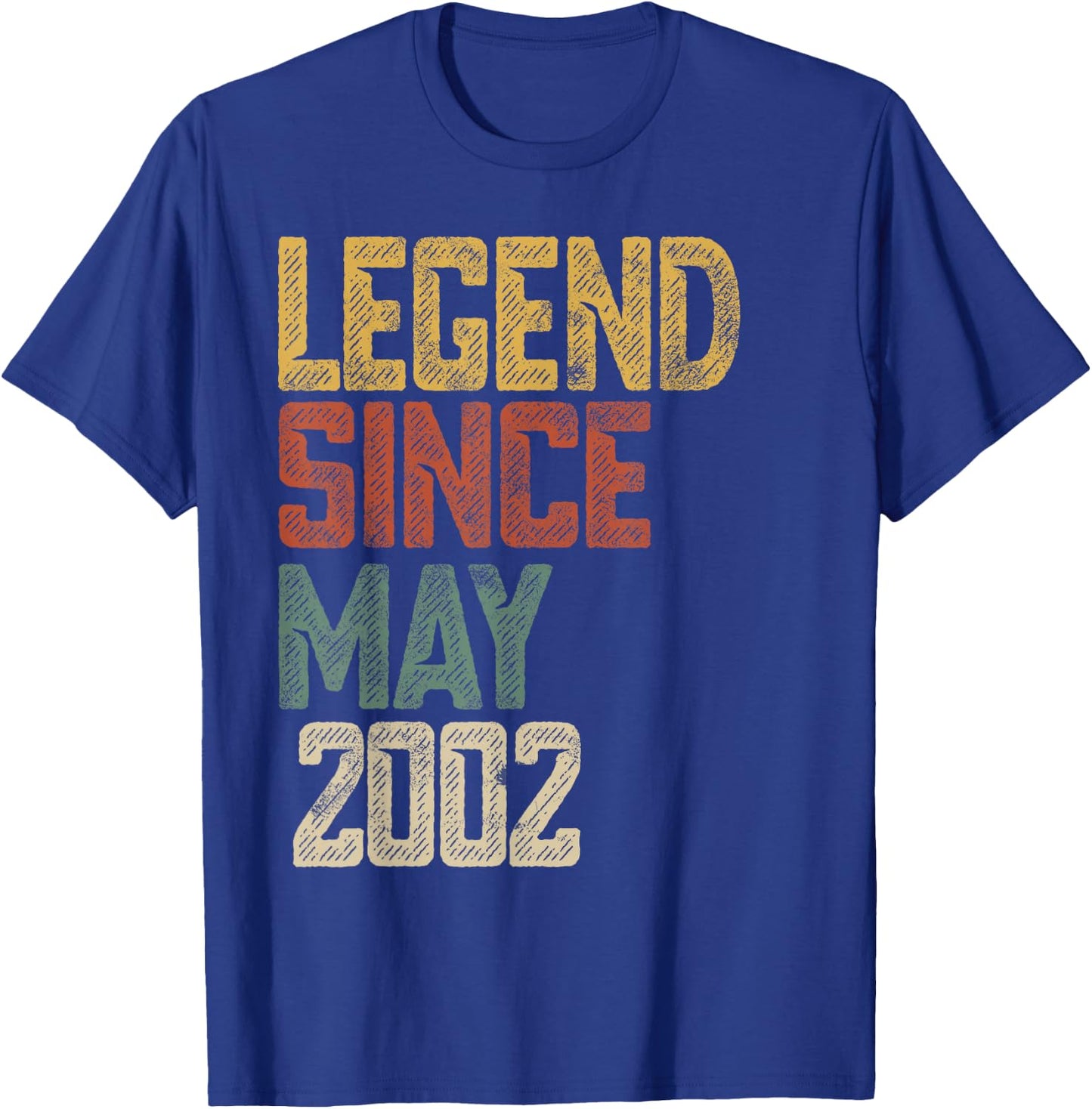 Legend 2002 23 Year Old Women 23th Birthday T-Shirt - T-Shirt | Royal
