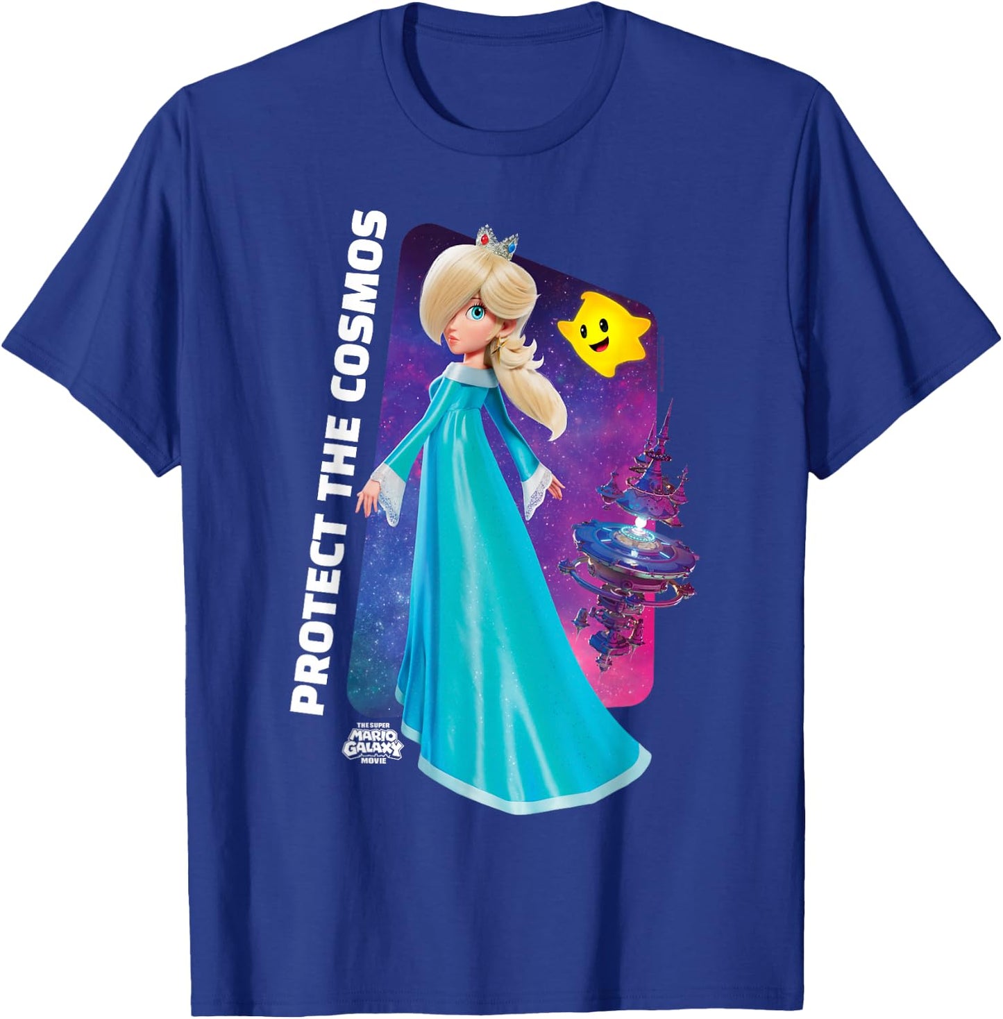 The Super Mario Galaxy Movie Rosalina Protect The Cosmos T-Shirt - T-Shirt | Royal