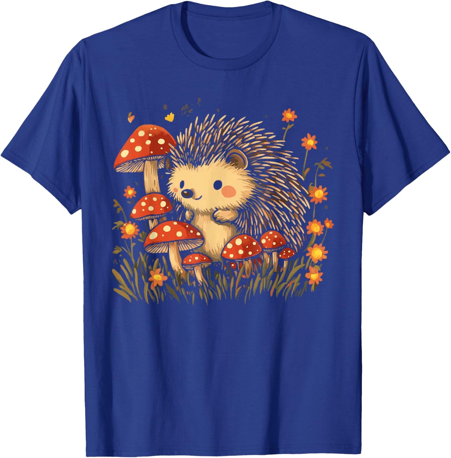 Mushroom Foraging Mycology Fungi Shroom Animal T-Shirt - T-Shirt | Royal