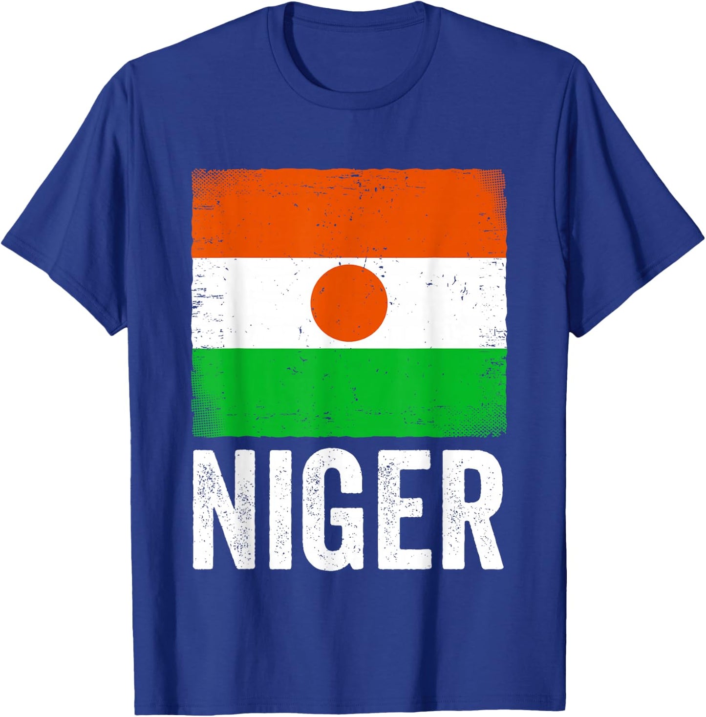 Nigerien Flag Niger T-Shirt - T-Shirt | Royal