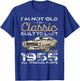 70th Birthday Gift Man Vintage 1955 Classic Car T-Shirt - T-Shirt | Royal