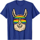 Gay Pride Llama Rainbow Flag Lgbt Alpaca Ally Men Boys Kids T-Shirt - T-Shirt | Royal