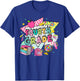 Fourth Grade Teachers Students Retro 90s Back To School T-Shirt - T-Shirt | Royal