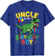 Uncle of The Birthday Party Outfit Dinosaur Squad Uncle T-Shirt - T-Shirt | Royal