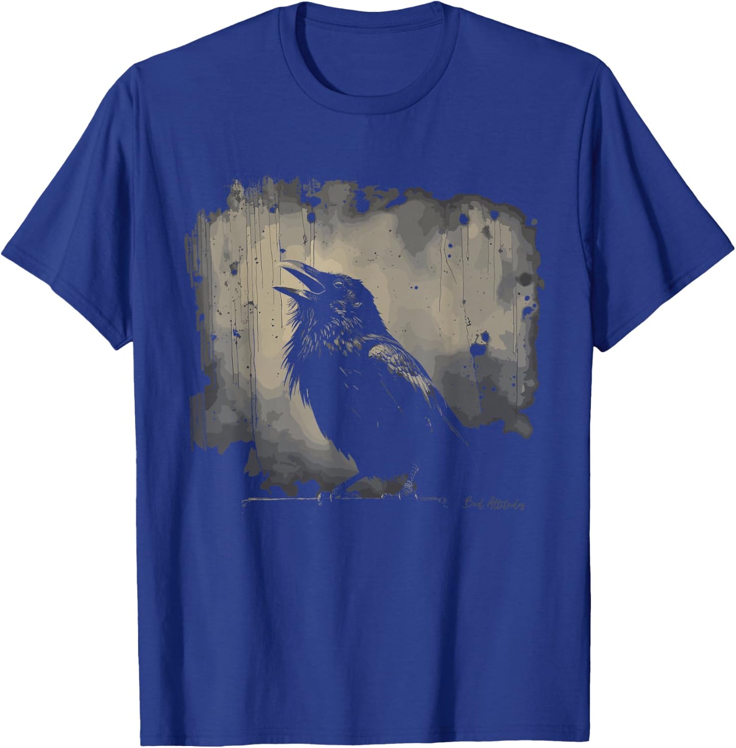 Dark Art Goth Raven Soft Grunge Aesthetic Gothic Raven Crow , black T-Shirt - T-Shirt | Royal