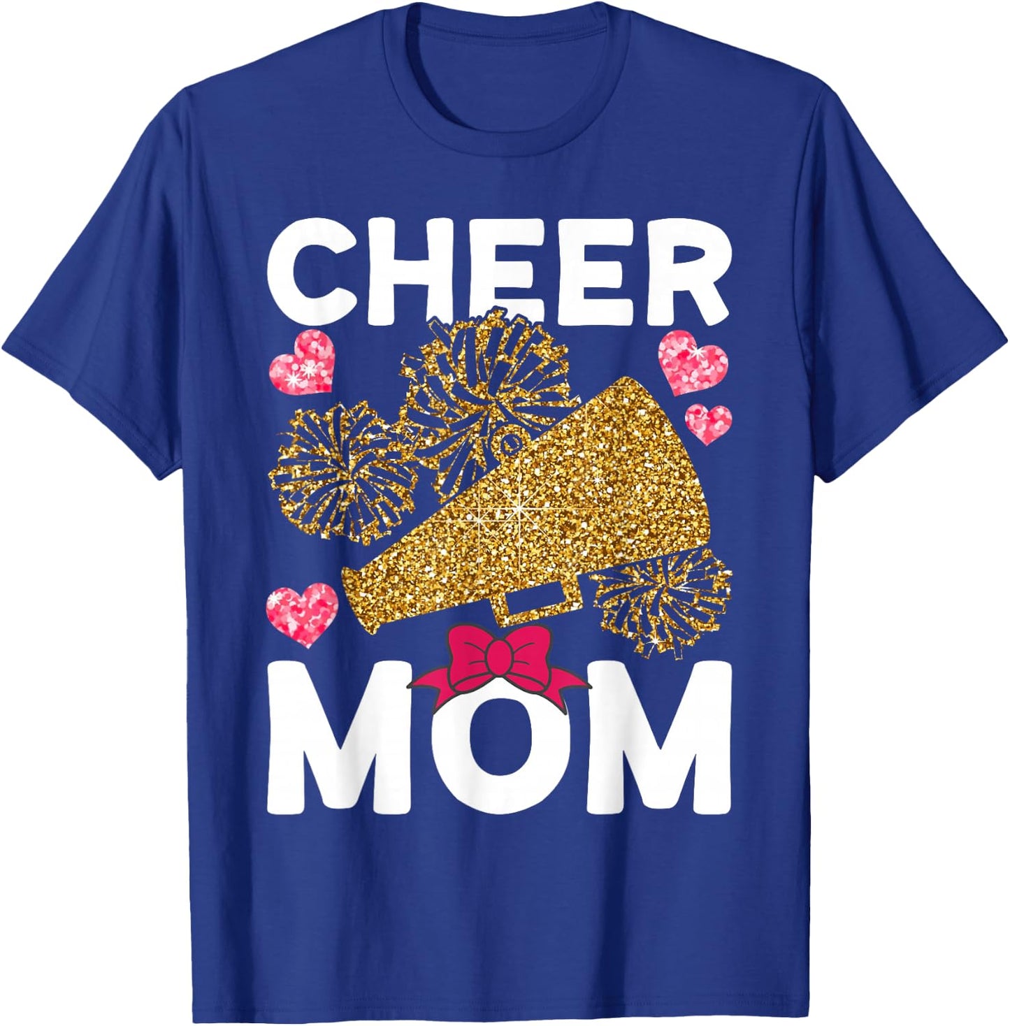 Funny Cheerleading Mom Cheer Mom T-Shirt - T-Shirt | Royal