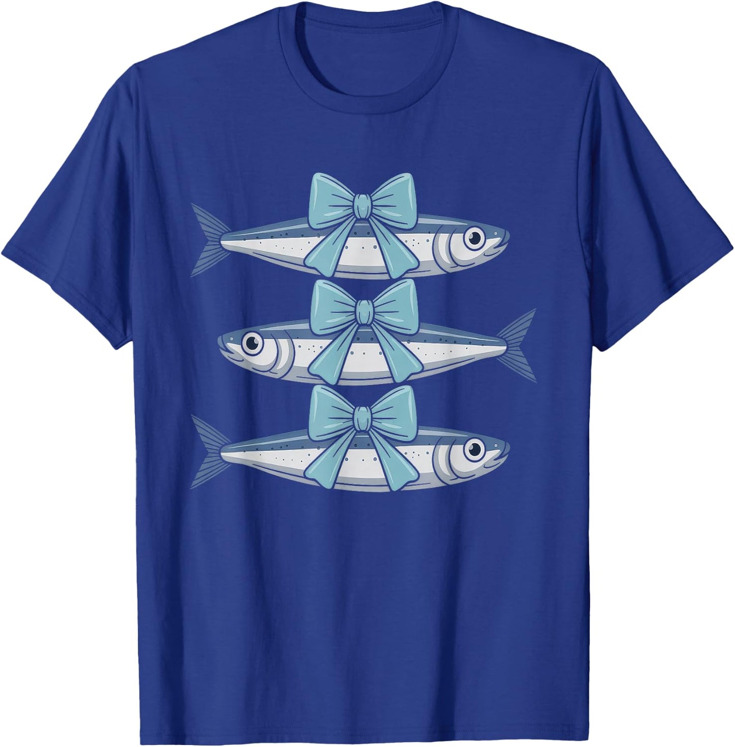 Bow Sardines Beach Women's T-Shirt - T-Shirt | Royal