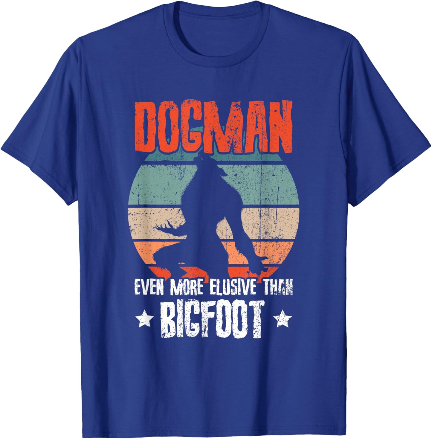 Michigan Cryptids Cryptozoology Monsters Michigan Dogman T-Shirt - T-Shirt | Royal