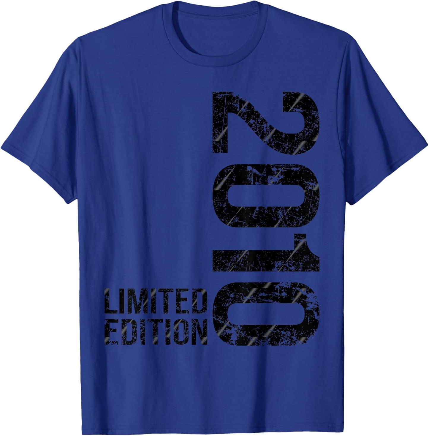 15 Years Birthday Boys Girls Vintage 2010 T-Shirt - T-Shirt | Royal