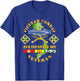 Vietnam Combat Infantry Veteran w 4th Inf Div SSI V1 T-Shirt - T-Shirt | Royal