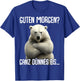 Guten Morgen Ganz Dünnes Eis - Morgenmuffel Eisbär , black T-Shirt - T-Shirt | Royal
