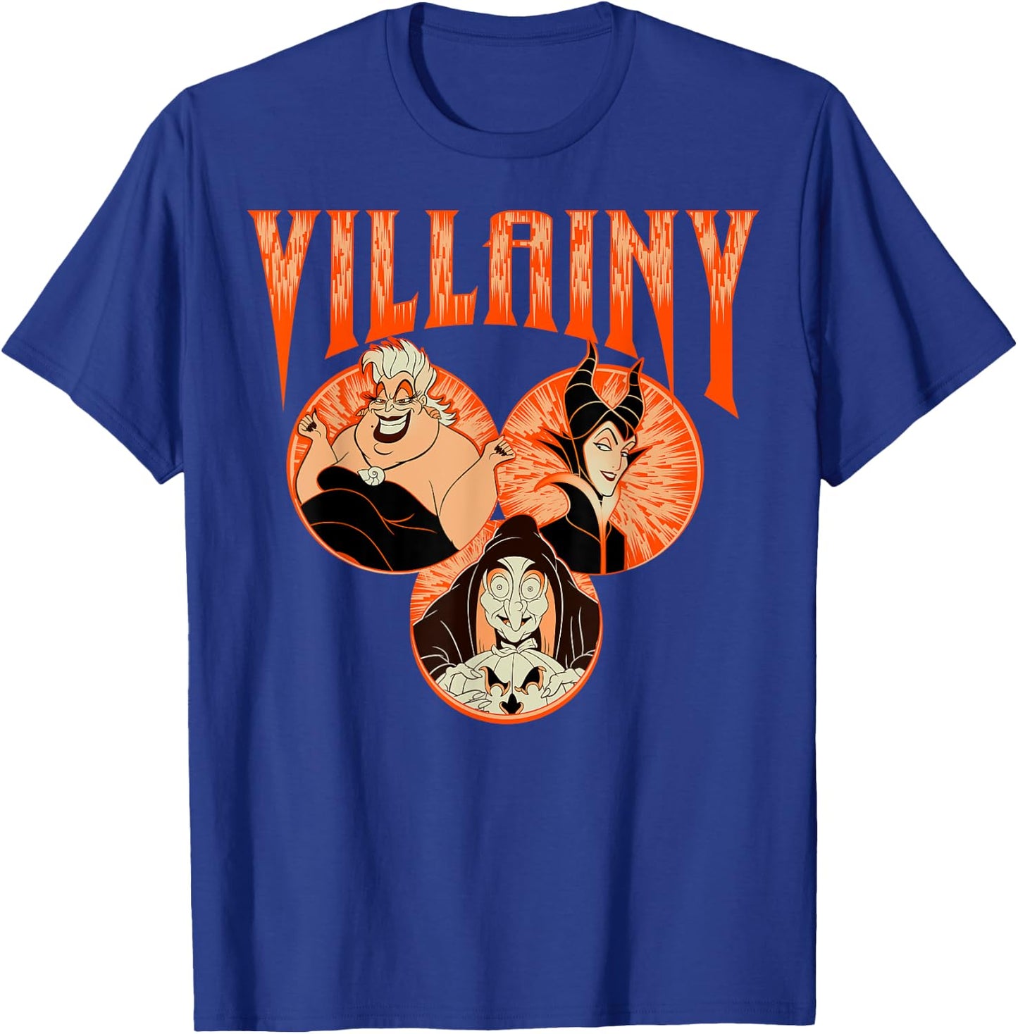 Disney Villains Ursula Evil Queen Villainy , Black, S T-Shirt - T-Shirt | Royal