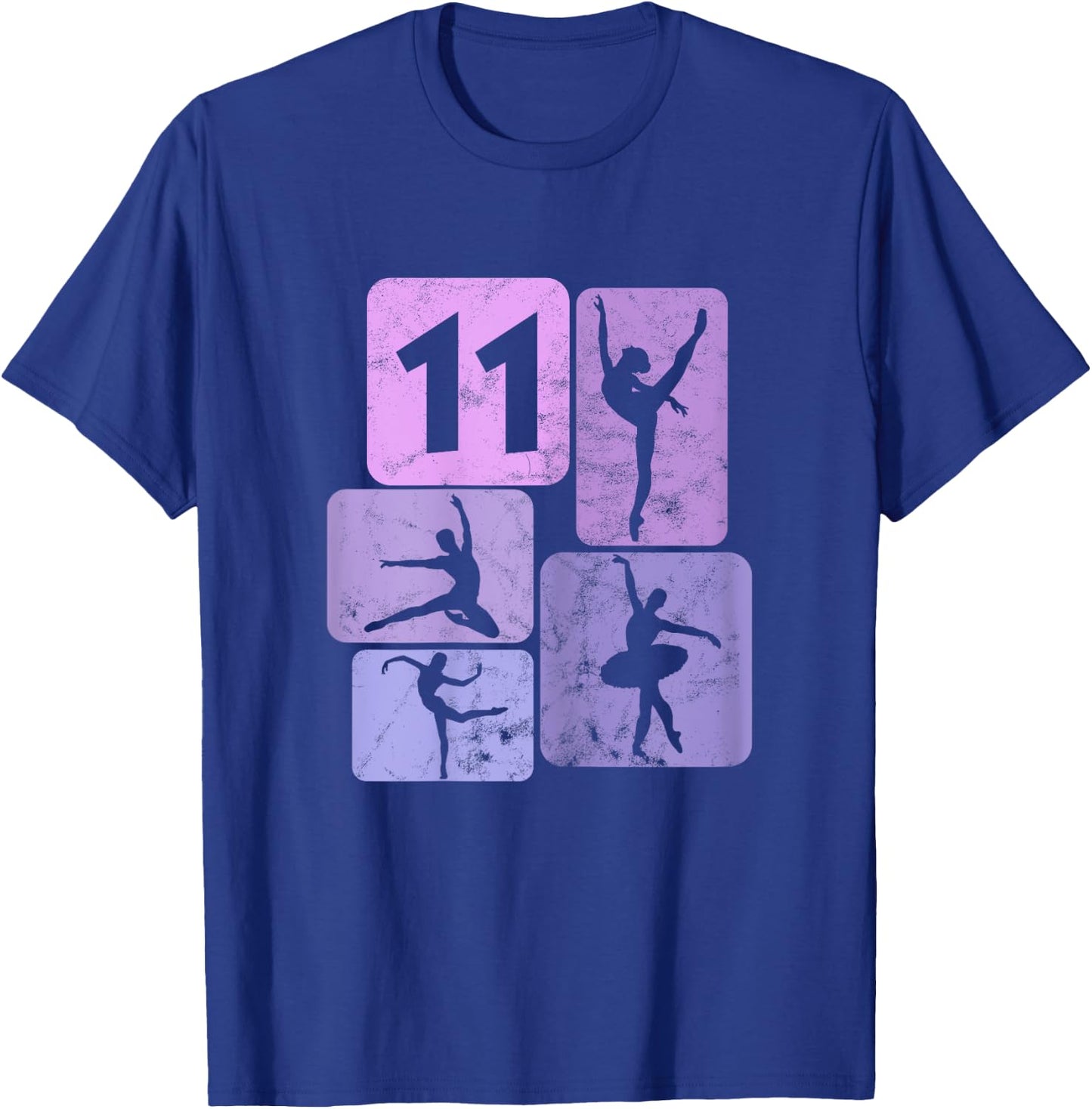 11e Anniversaire Danseur Ballet Ballerine 11 Ans Fille T-Shirt - T-Shirt | Royal
