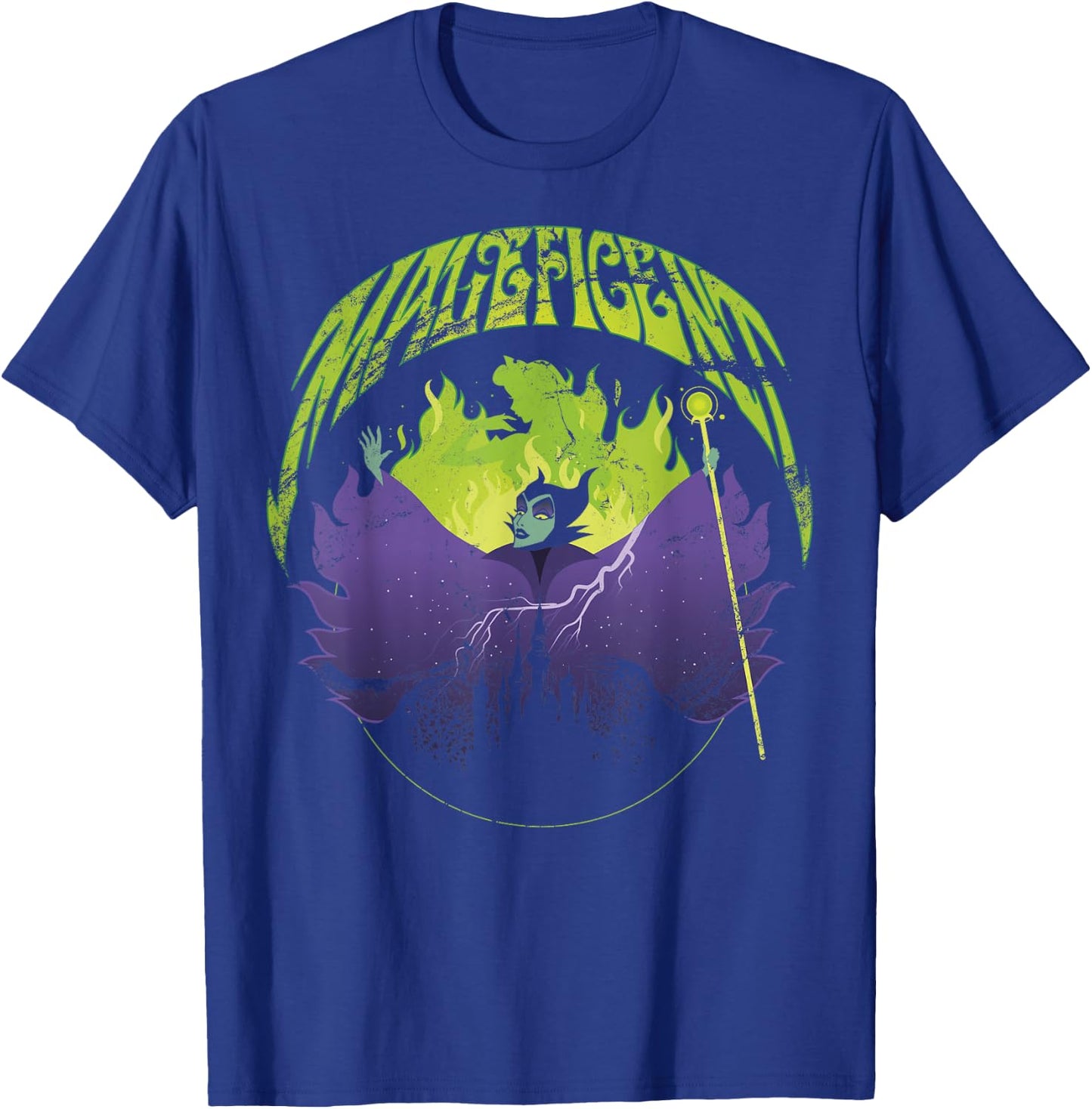Disney Sleeping Beauty Maleficent Collage Portrait T-Shirt - T-Shirt | Royal