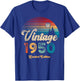 Vintage 1950 Limited Edition Sunset 75th Anniversary T-Shirt - T-Shirt | Royal