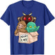 Adopt A Pet Shirt Creepy Monsters Bigfoot Mothman T-Shirt - T-Shirt | Royal