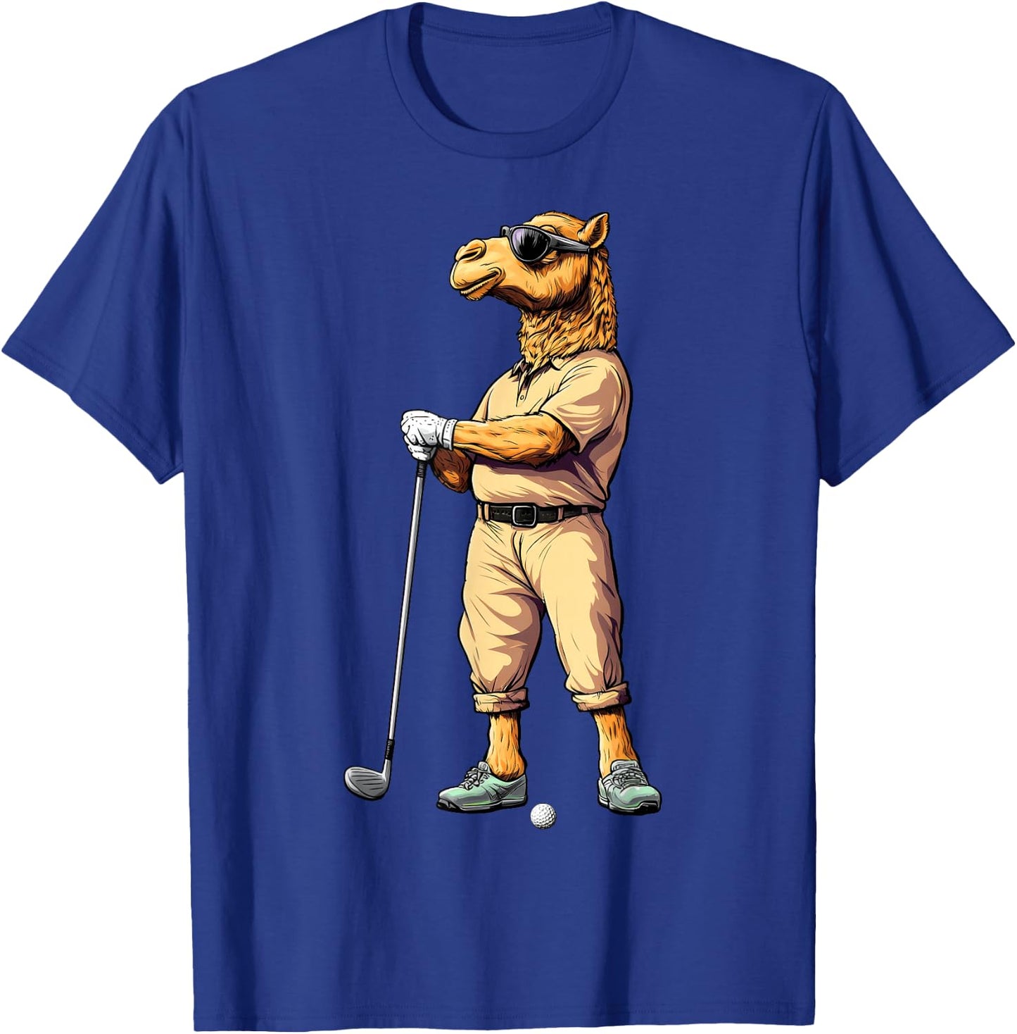 Camel Golf T-Shirt - T-Shirt | Royal