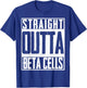 Straight Outta Beta Cells Diabetes Suppport Insulin T-Shirt - T-Shirt | Royal