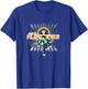 Ben 10: Alien Force Ben Gwen & Kevin Ready For Action Retro T-Shirt - T-Shirt | Royal