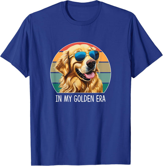 In My Golden Era - Golden Retriever T-Shirt - T-Shirt | Royal