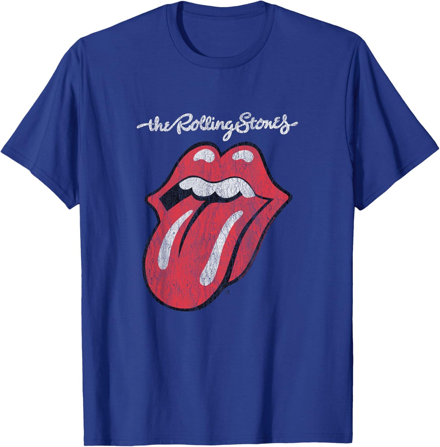 Children's The Rolling Stones Script Tongue Logo , black T-Shirt - T-Shirt | Royal