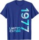47th Birthday Limited Edition Vintage 1977 Man Woman , black T-Shirt - T-Shirt | Royal