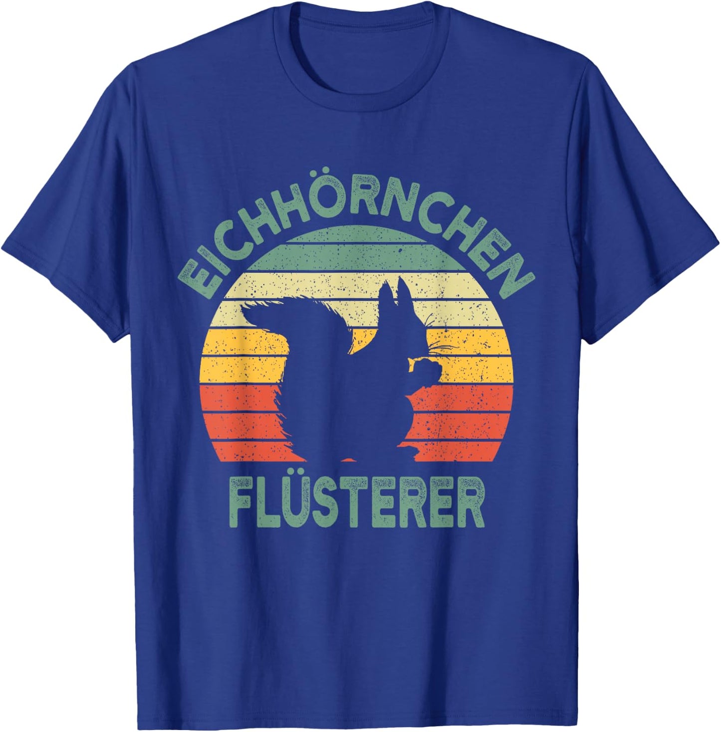 Squirrel Whisperer Vintage Funny Gift T-Shirt - T-Shirt | Royal
