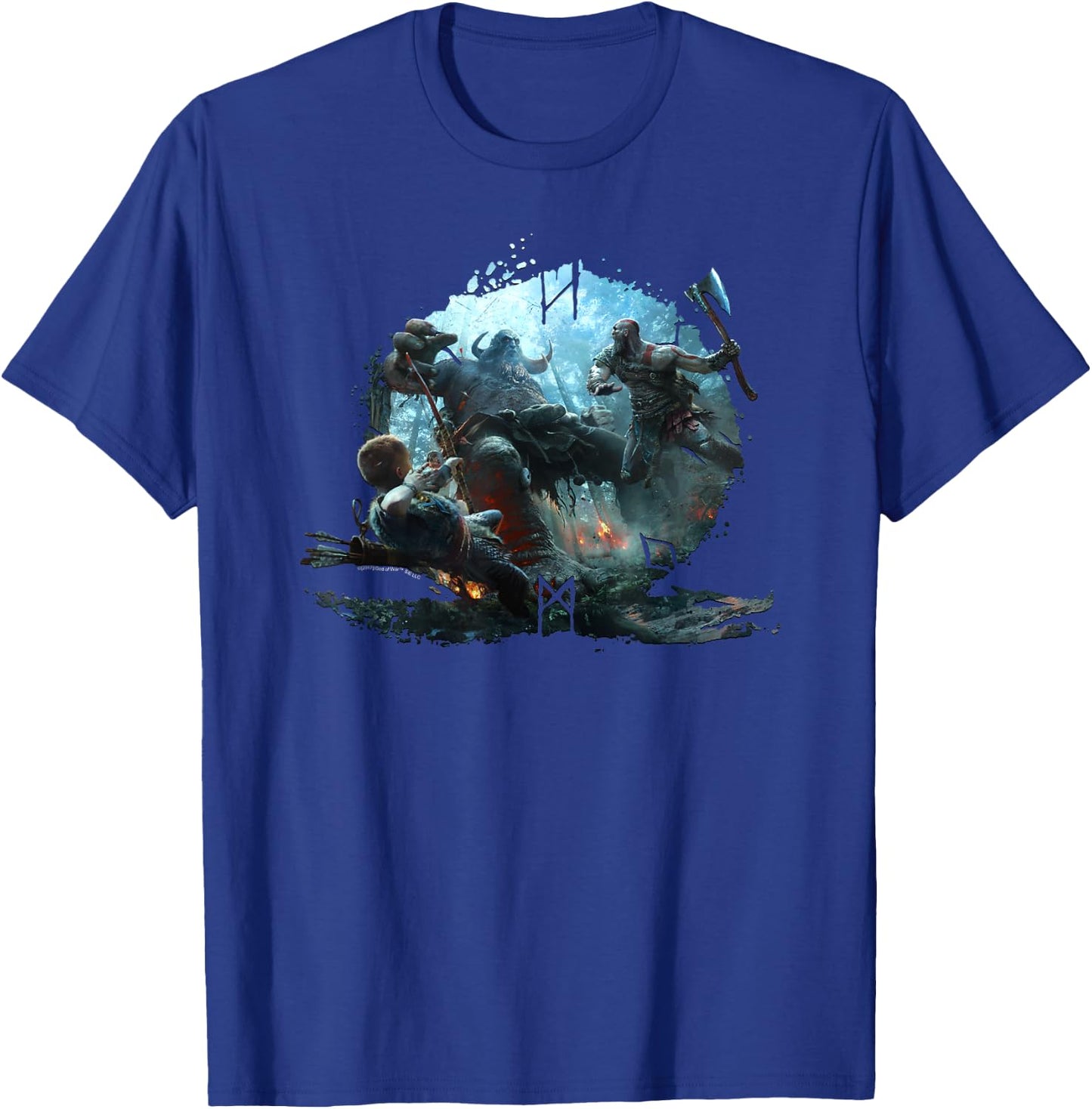 God of War Troll Hunters T-Shirt - T-Shirt | Royal