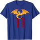 11 Year Old Birthday Dragon Fantasy 11th Bday Boy T-Shirt - T-Shirt | Royal