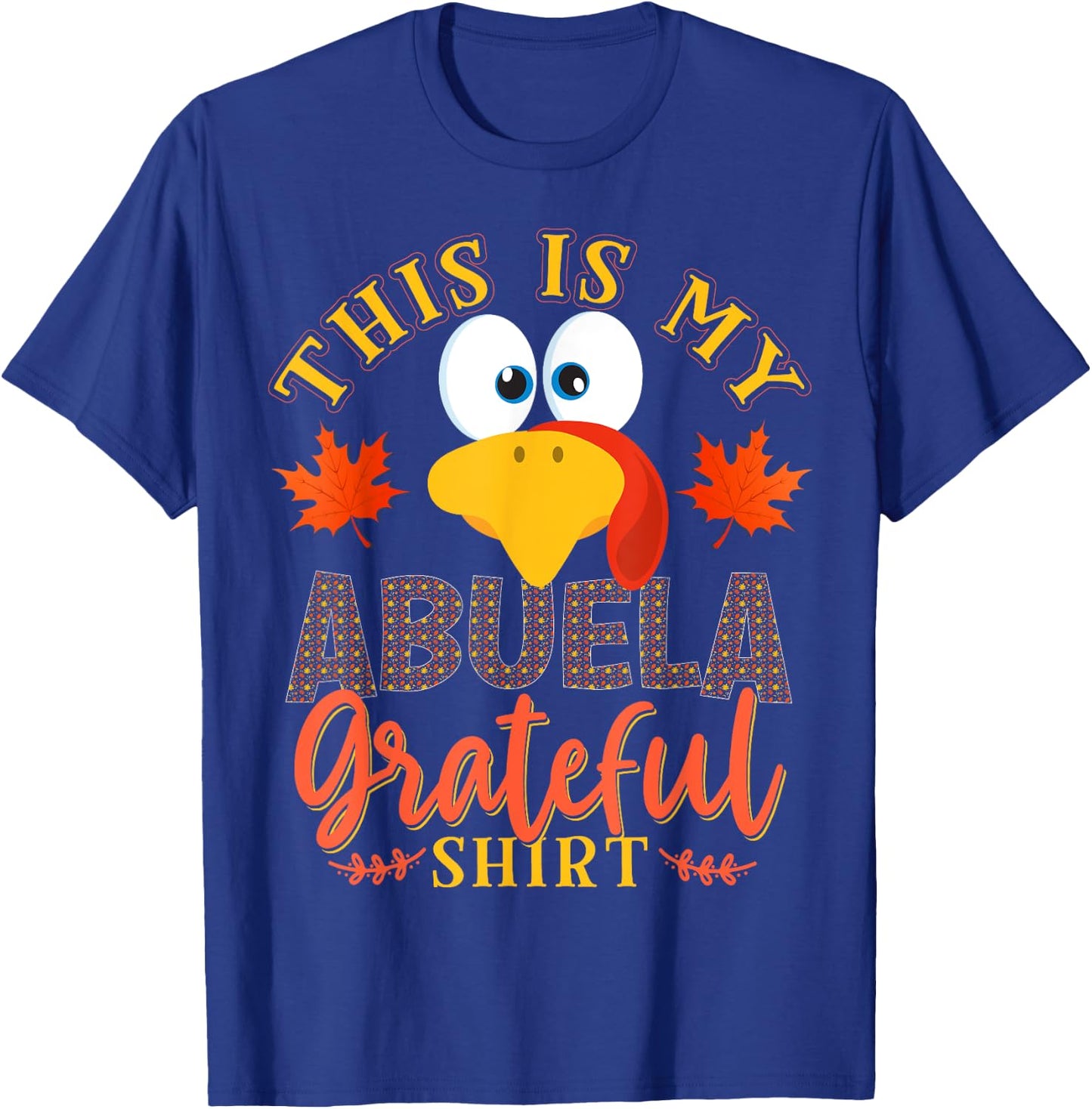 99 Gifts Funny Matching Thanksgiving For Family Women's Modern Thanksgiving Black T-Shirt - T-Shirt | Royal