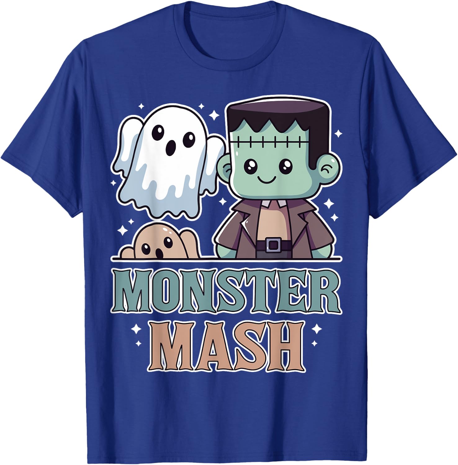 Monster Mash Halloween Funny Monster Spooky Kid Boy Girl T-Shirt - T-Shirt | Royal
