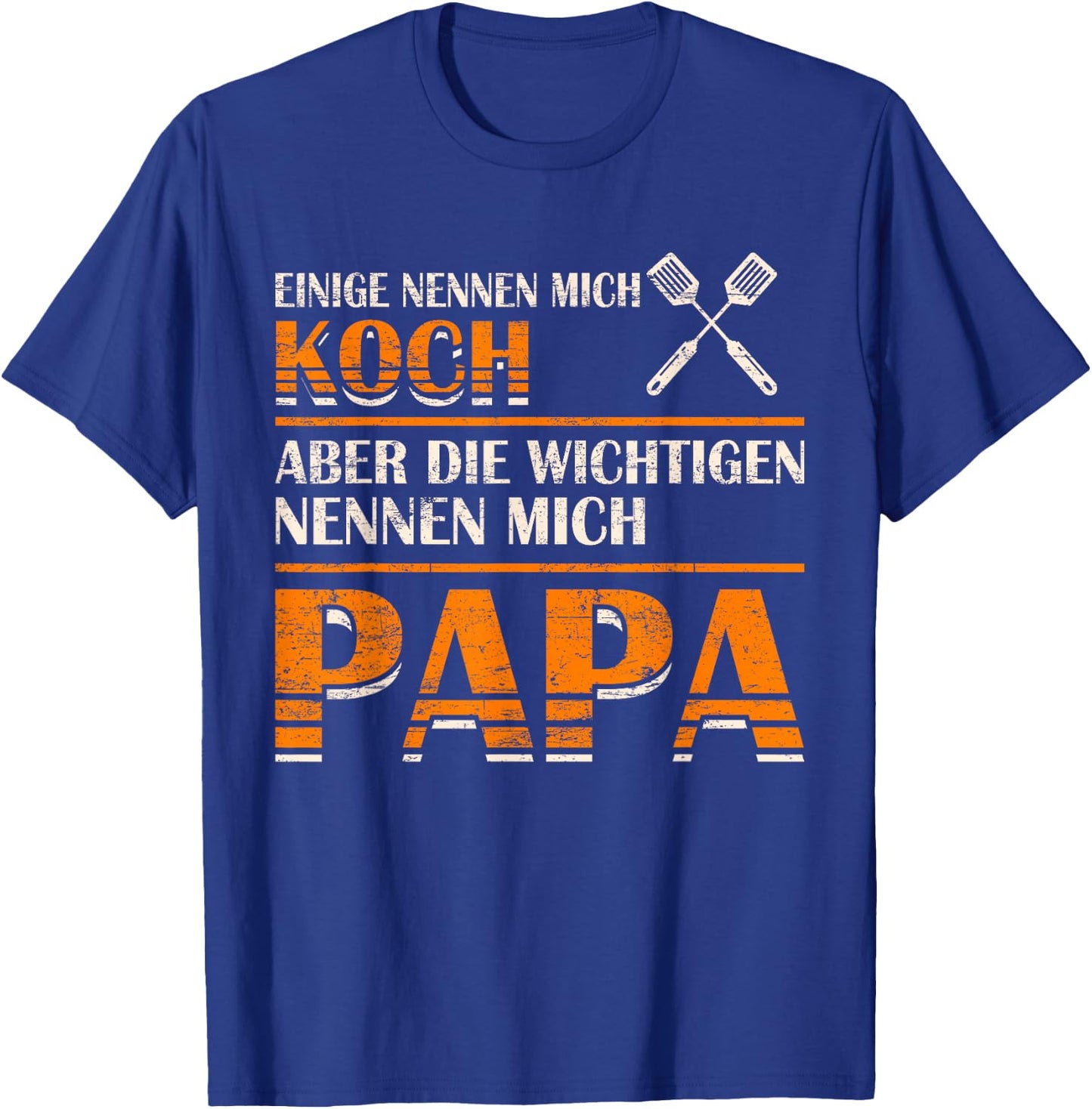 Bester Koch Kochender Papa Chefkoch Kochen T-Shirt - T-Shirt | Royal