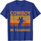Cowboy in Training Future Rodeo Boy Horse Kids T-Shirt - T-Shirt | Royal