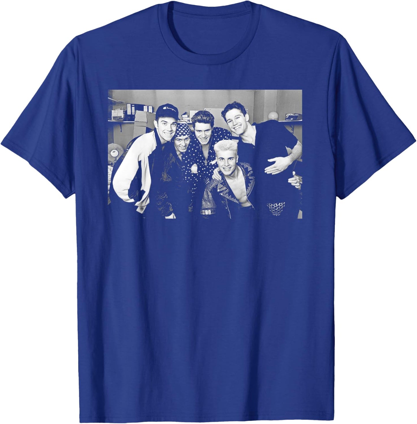 Take That Boyband Backstage Nightclub 1991 , black T-Shirt - T-Shirt | Royal
