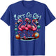 Lets Go Girl Pink Flamingo Squad Bachelorette Party Fun T-Shirt - T-Shirt | Royal