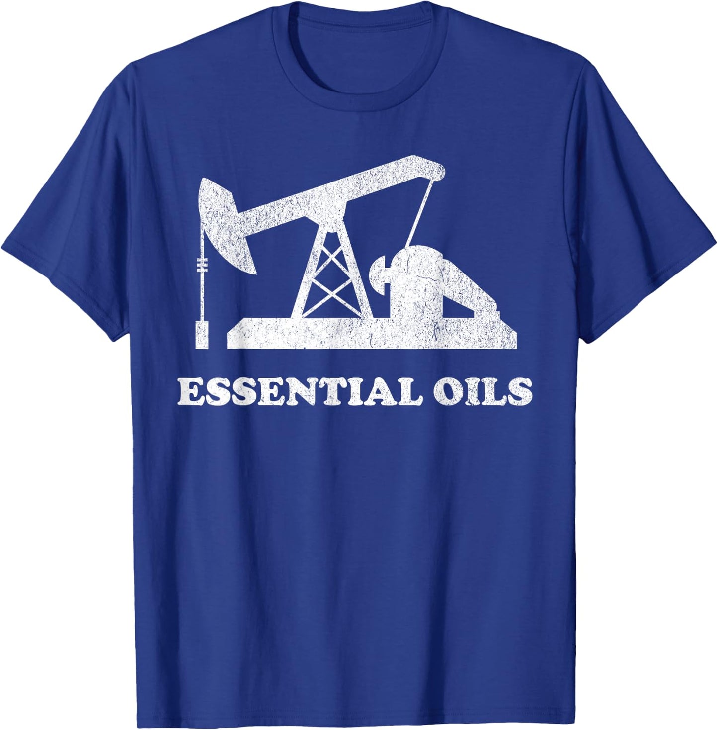 Funny Fossil Fuels T-Shirt - T-Shirt | Royal